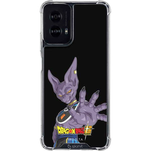 Dragon Ball Super Beerus Portrait Moto G Power 5G (2024) Clear Case