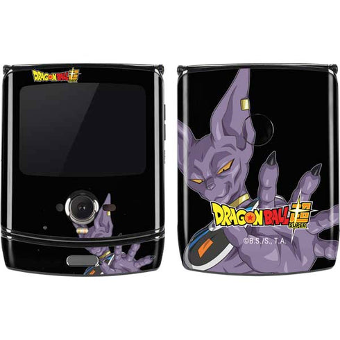 Dragon Ball Super Beerus Portrait Motorola RAZR Skin