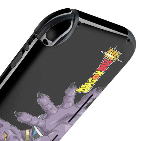 Dragon Ball Super Beerus Portrait Nintendo Switch Lite Skin