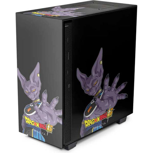 Dragon Ball Super Beerus Portrait NZXT H510 Compact ATX Mid-Tower Case Skin