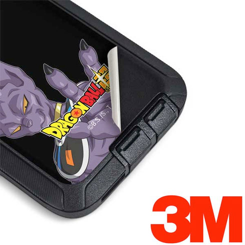 Dragon Ball Super Beerus Portrait Otterbox Defender Galaxy Skin