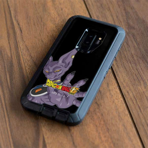 Dragon Ball Super Beerus Portrait Otterbox Defender Galaxy Skin