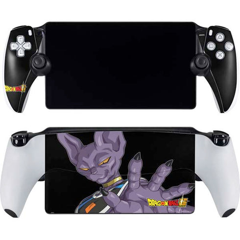 Dragon Ball Super Beerus Portrait PlayStation Portal Remote Player Skin