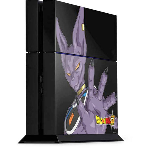 Dragon Ball Super Beerus Portrait PlayStation PS4 Skins