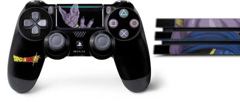 Dragon Ball Super Beerus Portrait PS4 Pro Bundle Skin