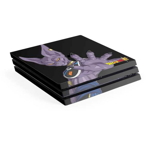 Dragon Ball Super Beerus Portrait PlayStation PS4 Skins