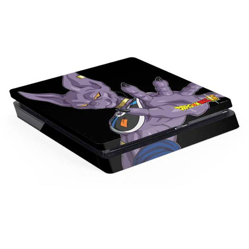 Dragon Ball Super Beerus Portrait PS4 Slim Skin