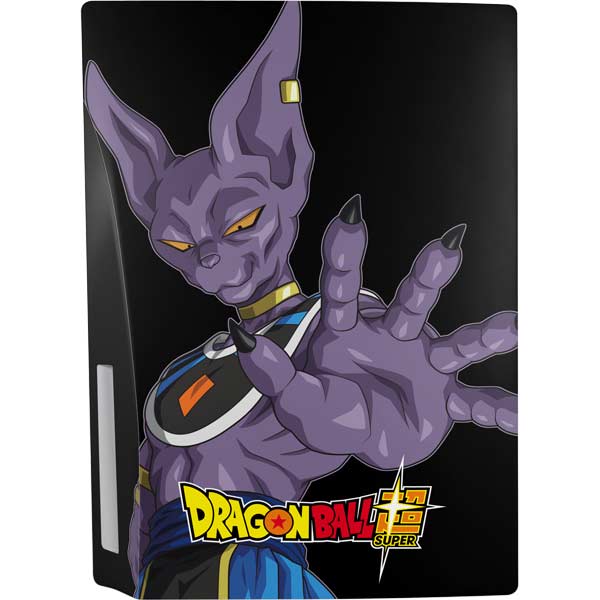 Dragon Ball Super Beerus Portrait Skin for PS5 Console - Skinit