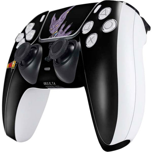 Dragon Ball Super Beerus Portrait PS5 Controller Skin