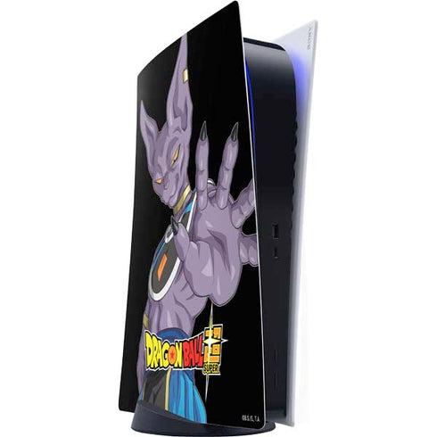 Dragon Ball Super Beerus Portrait PlayStation PS5 Skins