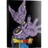 Dragon Ball Super Beerus Portrait PS5 Digital Edition Console Skin