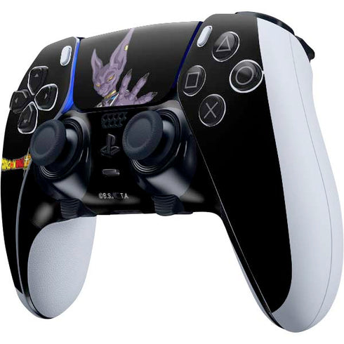 Dragon Ball Super Beerus Portrait PS5 DualSense Edge Pro Controller Skin