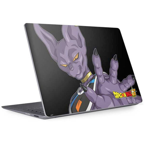 Dragon Ball Super Beerus Portrait Surface Laptop 2 Skin