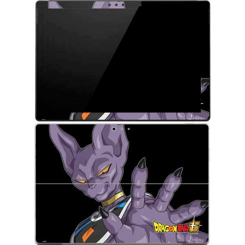 Dragon Ball Super Beerus Portrait Surface Pro 4 Skin