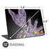 Dragon Ball Super Beerus Portrait Universal Laptop 12in (9.8 x 6.8in) Skin