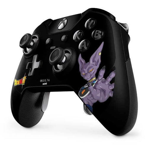 Dragon Ball Super Beerus Portrait Xbox One Elite Controller Skin