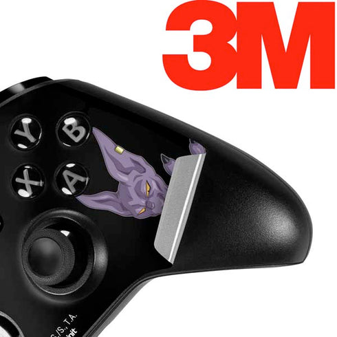 Dragon Ball Super Beerus Portrait Xbox One Elite Controller Skin