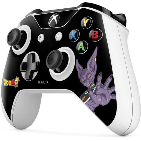 Dragon Ball Super Beerus Portrait Xbox One S Controller Skin