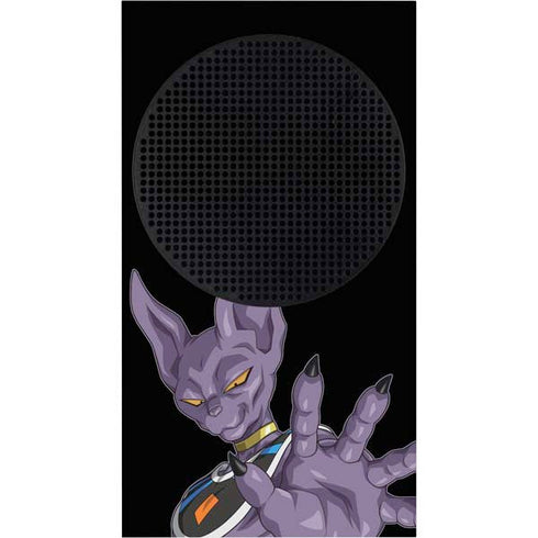Dragon Ball Super Beerus Portrait Xbox Series S Console Skin