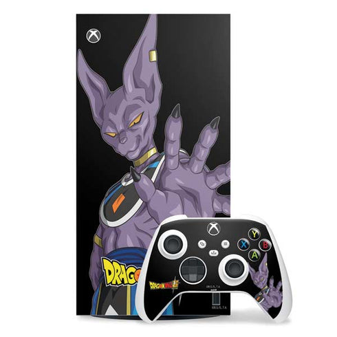 Dragon Ball Super Beerus Portrait Xbox Series X Skins