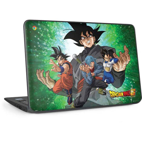Dragon Ball Super Fate of the Future HP Chromebook Skin