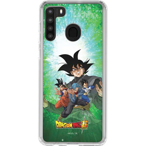 Dragon Ball Super Fate of the Future Galaxy A21 Clear Case