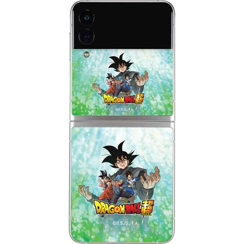 Dragon Ball Super Fate of the Future Galaxy Z Flip3 5G Skin