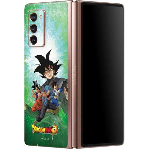 Dragon Ball Super Fate of the Future Galaxy Z Fold2 5G Skin