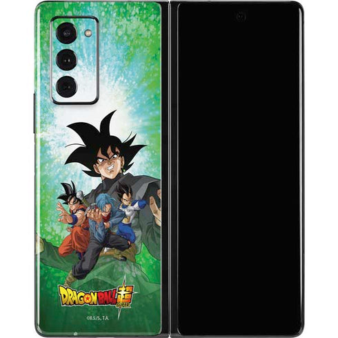Dragon Ball Super Fate of the Future Galaxy Z Fold2 5G Skin