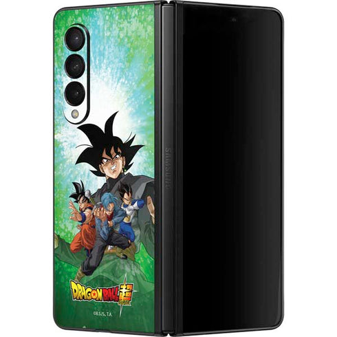 Dragon Ball Super Fate of the Future Galaxy Z Fold3 5G Skin