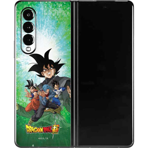 Dragon Ball Super Fate of the Future Galaxy Z Fold3 5G Skin