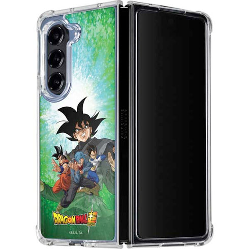Dragon Ball Super Fate of the Future Galaxy Z Fold5 5G Clear Case