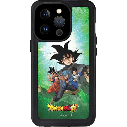 Dragon Ball Super Fate of the Future iPhone 14 Pro Waterproof Case
