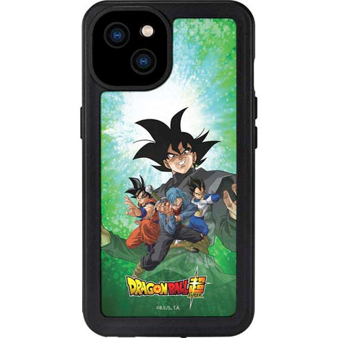 Dragon Ball Super Fate of the Future iPhone 15 Plus Waterproof Case