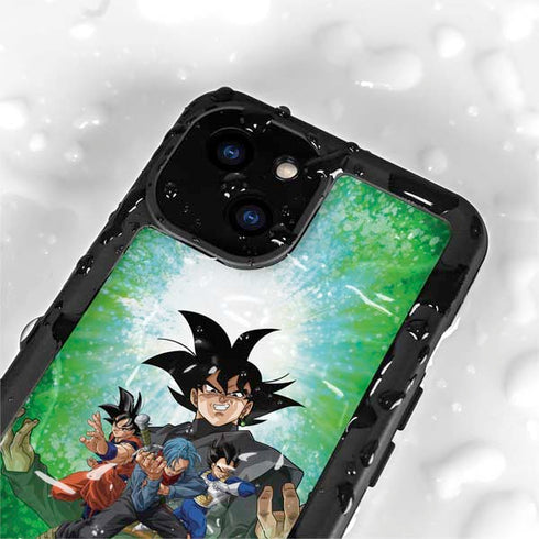 Dragon Ball Super Fate of the Future iPhone 15 Plus Waterproof Case
