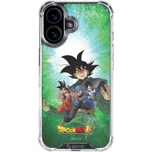 Dragon Ball Super Fate of the Future iPhone 16 Clear Case