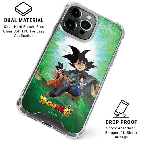 Dragon Ball Super Fate of the Future iPhone 16 Pro Max Clear Case