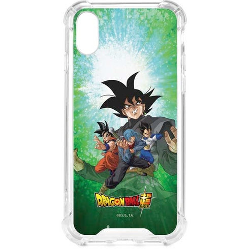 Dragon Ball Super Fate of the Future iPhone XS Clear Case