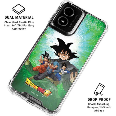 Dragon Ball Super Fate of the Future Moto G Power 5G (2024) Clear Case