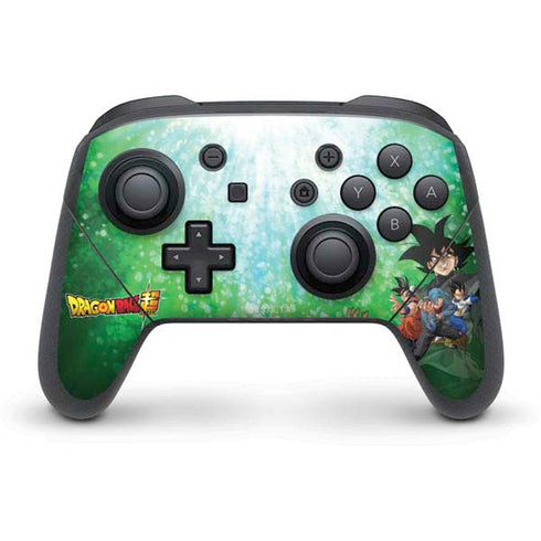 Dragon Ball Super Fate of the Future Nintendo Switch Pro Controller Skin
