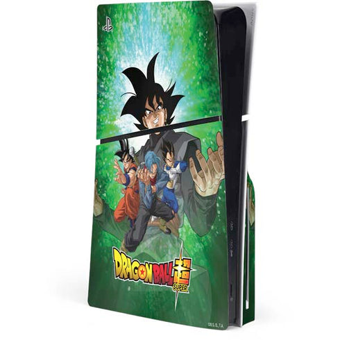 Dragon Ball Super Fate of the Future PS5 Slim Disk Console Skin