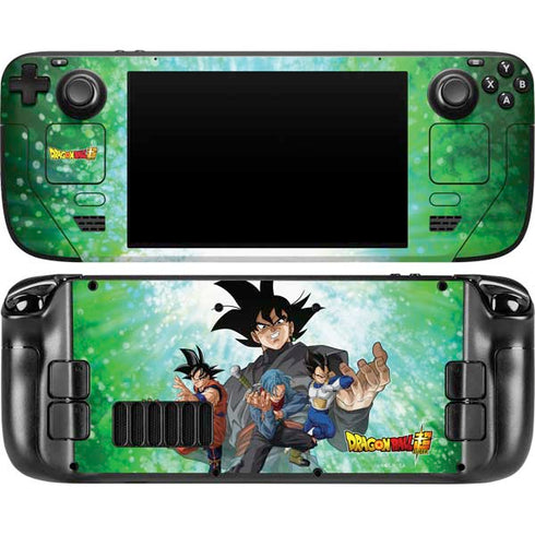 Dragon Ball Super Fate of the Future Steam Deck Handheld Gaming Computer OLED Skin