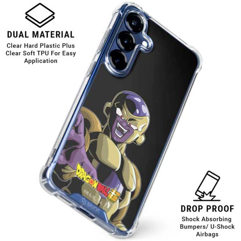 Dragon Ball Super Freiza Portrait Galaxy S25 Clear Case