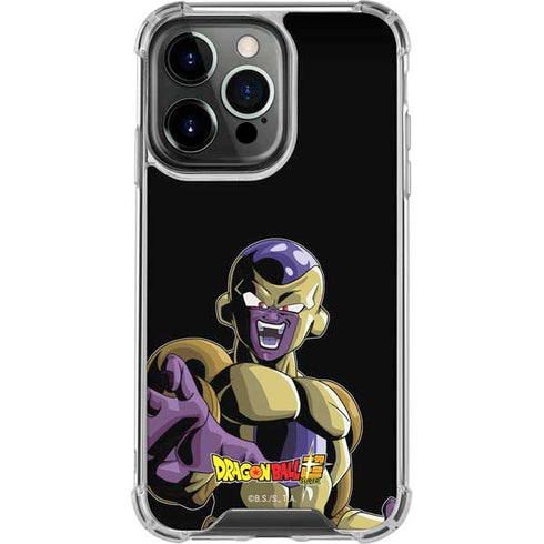 Dragon Ball Super Freiza Portrait iPhone 14 Pro Clear Case