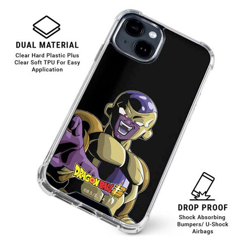 Dragon Ball Super Freiza Portrait iPhone 15 Clear Case