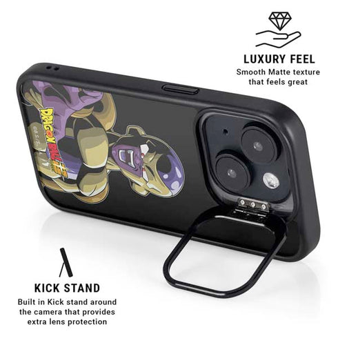 Dragon Ball Super Freiza Portrait iPhone 15 Plus Kickstand Case