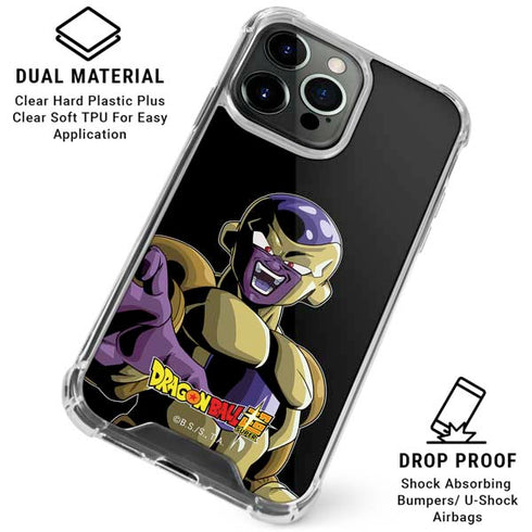 Dragon Ball Super Freiza Portrait iPhone 16 Pro Max Clear Case