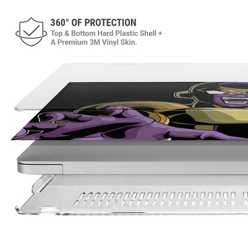 Dragon Ball Super Freiza Portrait MacBook Pro 14in (2021-24) Case plus Skin
