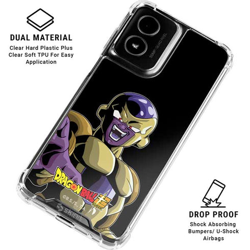 Dragon Ball Super Freiza Portrait Moto G Power 5G (2024) Clear Case