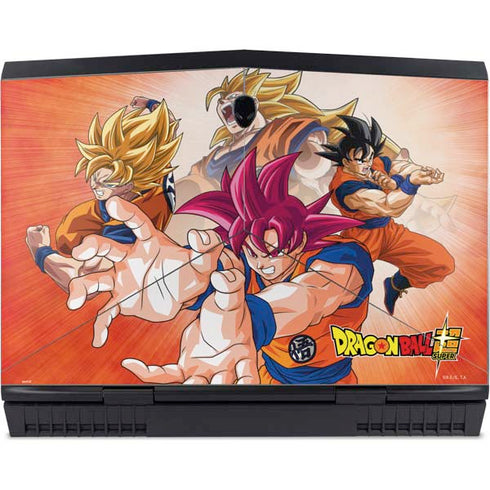 Dragon Ball Super Goku Evolution Dell Alienware Skin